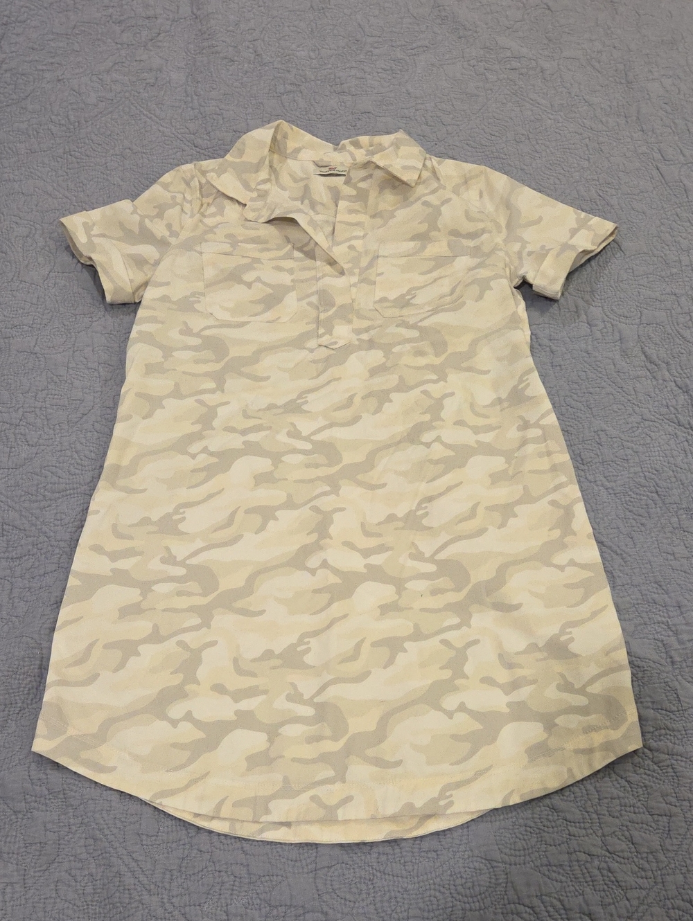 Vineyard Vines Women's Margo Camo Utility Dress Size 6! - Picture 3 of 11